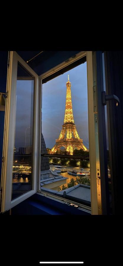 Апартаменти Eiffel Tower Romantic View Париж Екстер'єр фото